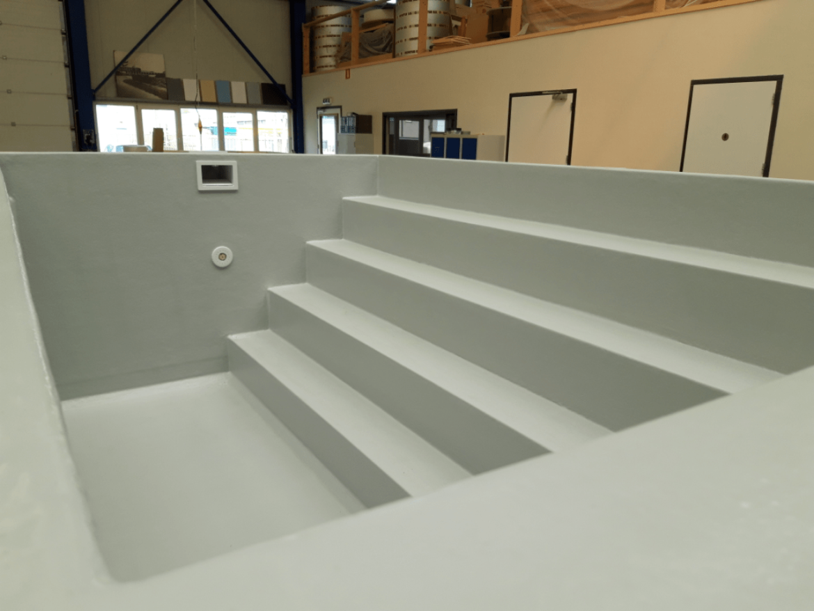 Hoe wordt een plunge pool gemaakt?